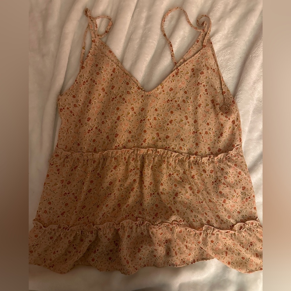 Flowy summer tank top